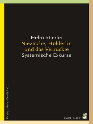 cover image of Nietzsche, Hölderlin und das Verrückte